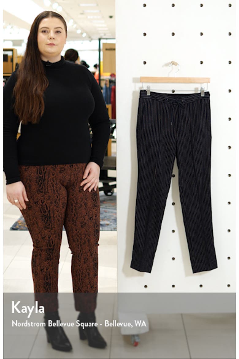 Peanut Pinstripe Jogger Pants video