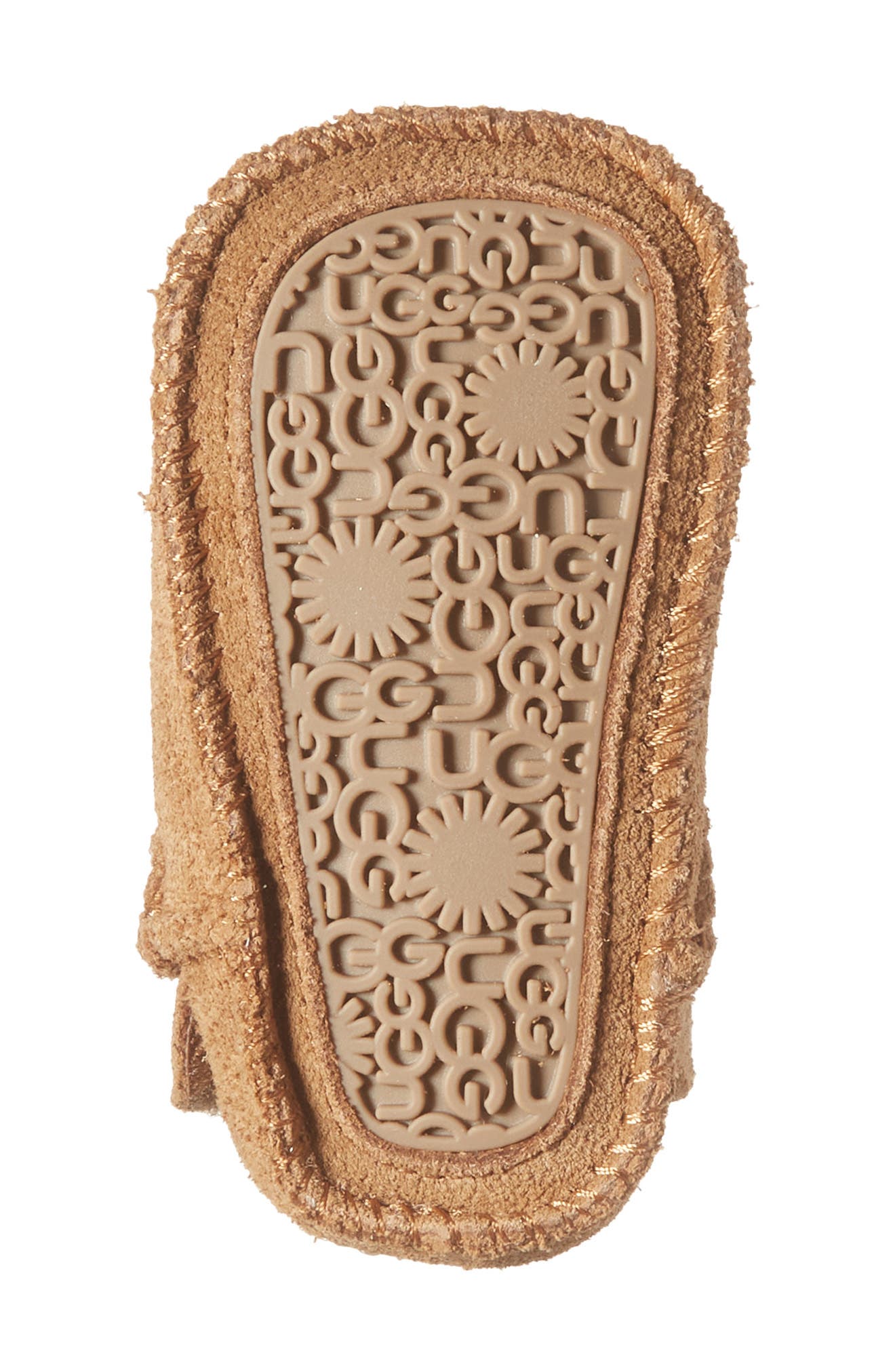 UGG<sup>®</sup> Kids' Classic Water Resistant Bootie, Alternate, color, Chestnut