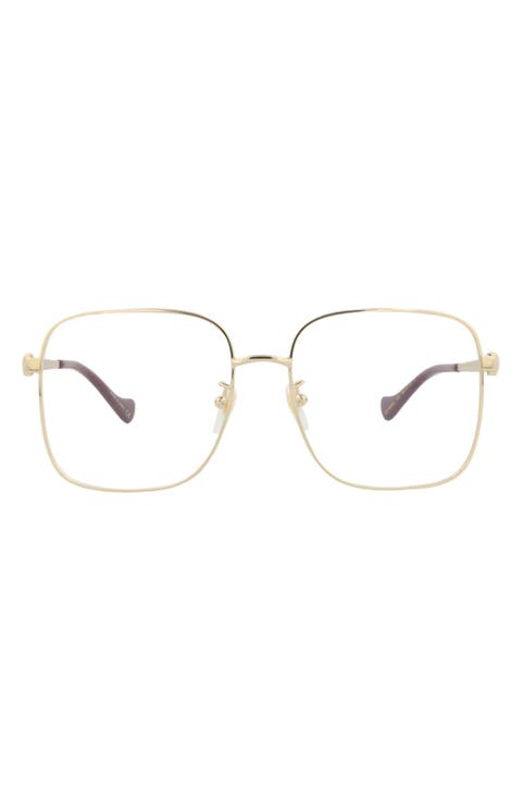 58mm Square Optical Glasses