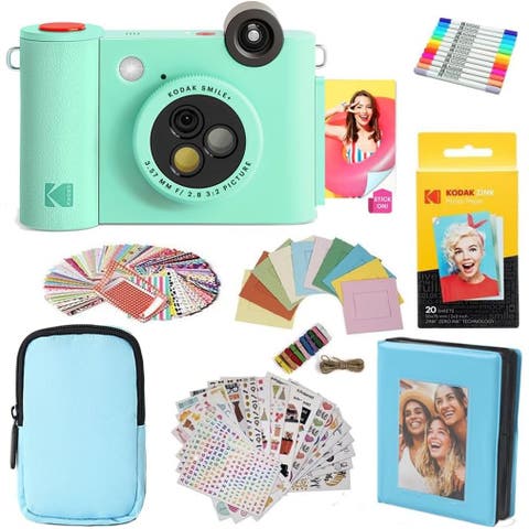 Smile+ 2-in-1 Camera Gift Bundle w/ Blue Case