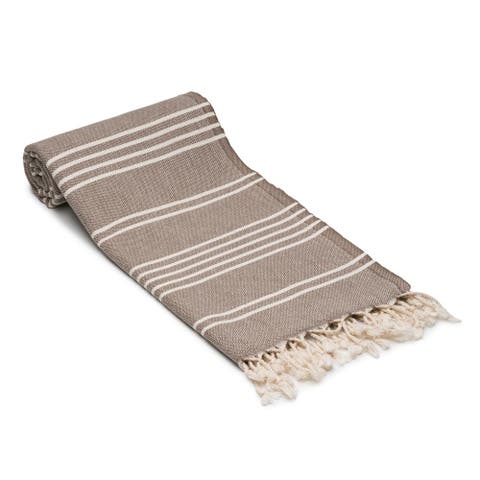 Essential Stripe Turkish Cotton Bath Towel