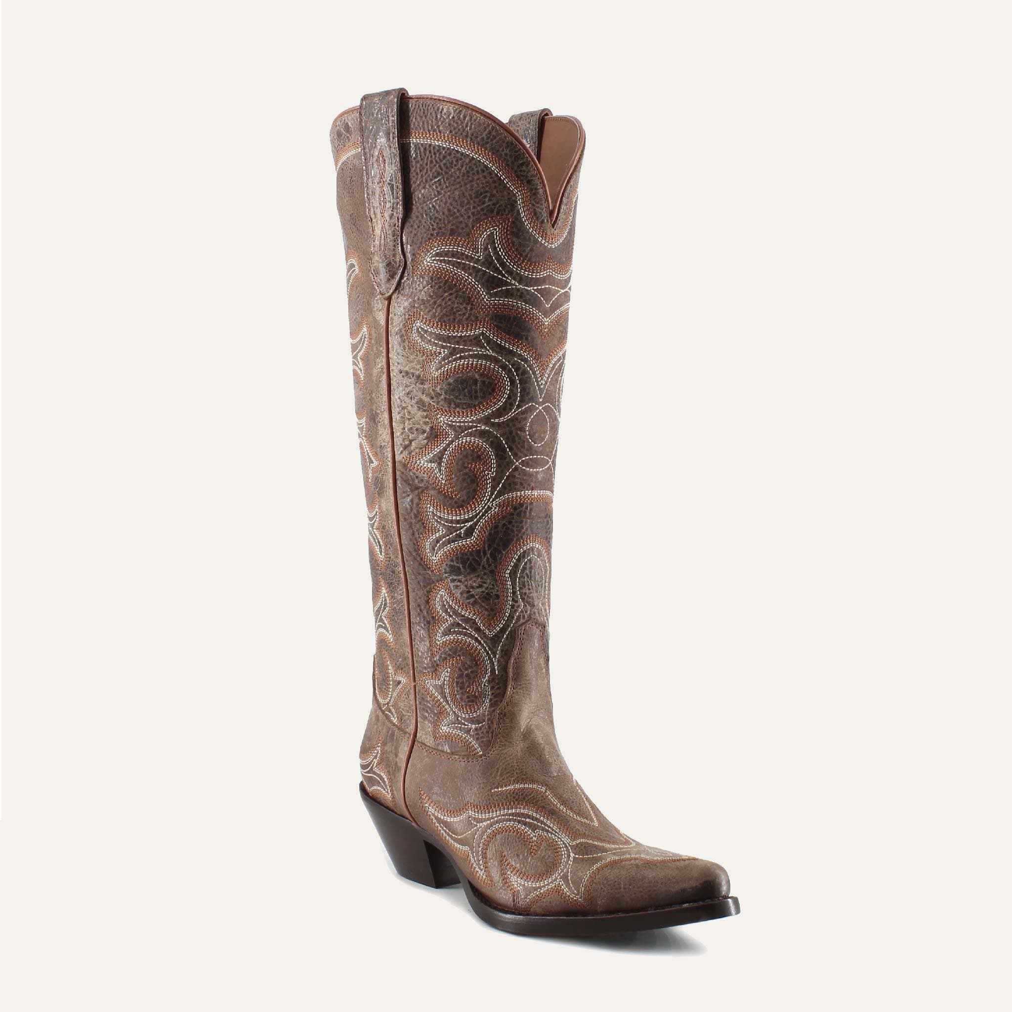 Olivia Leather Boots, Alternate, color, Tan