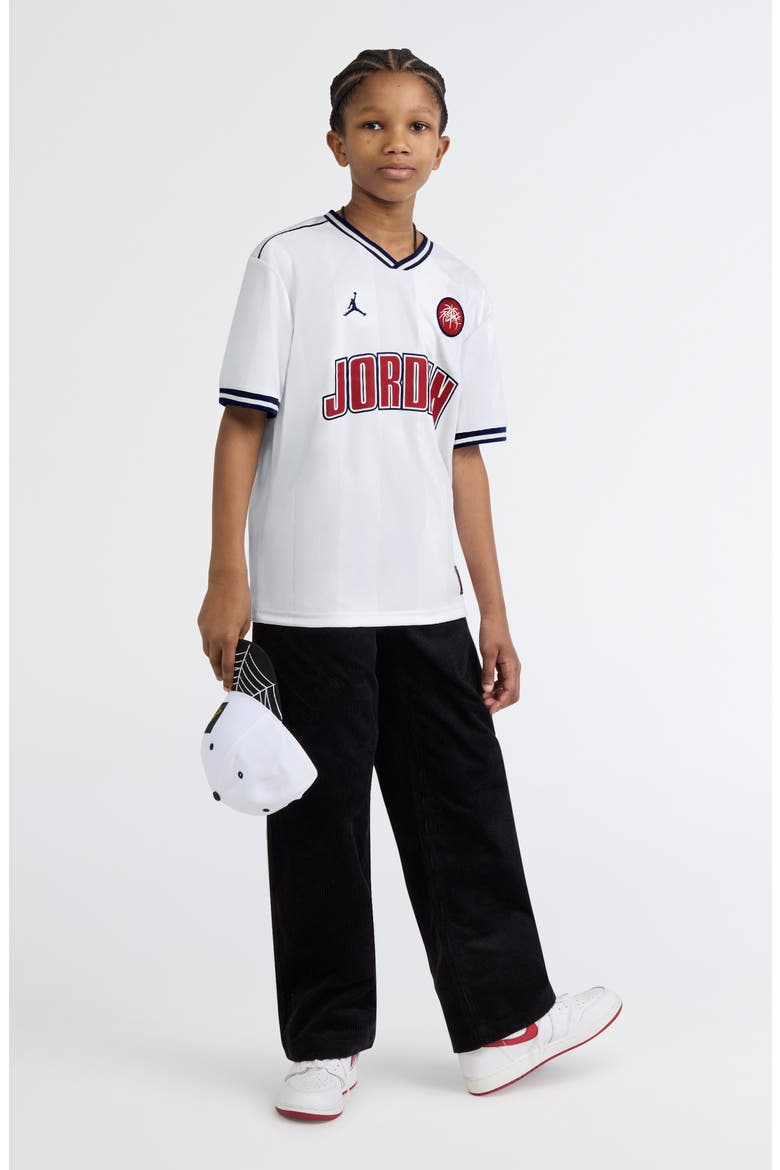 Kids' Sport Jersey, Alternate, color, WHITE