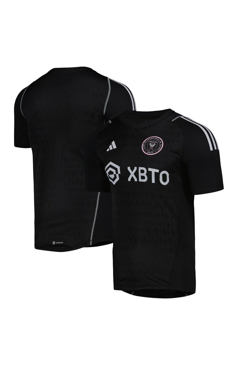 adidas Men's adidas Black Inter Miami CF 2023 Replica Goalkeeper Jersey, Alternate, color,
