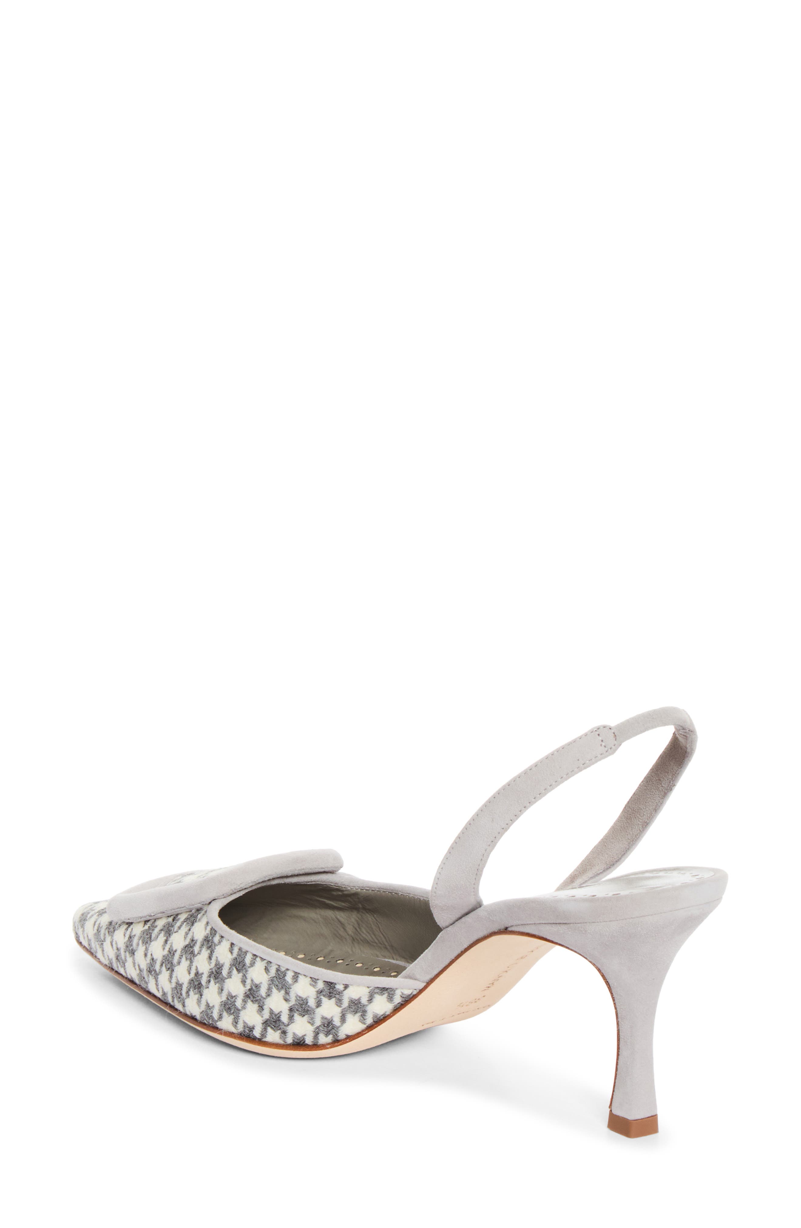 Mayslibi Slingback Pump, Alternate, color, IVORY/ LIGHT GREY
