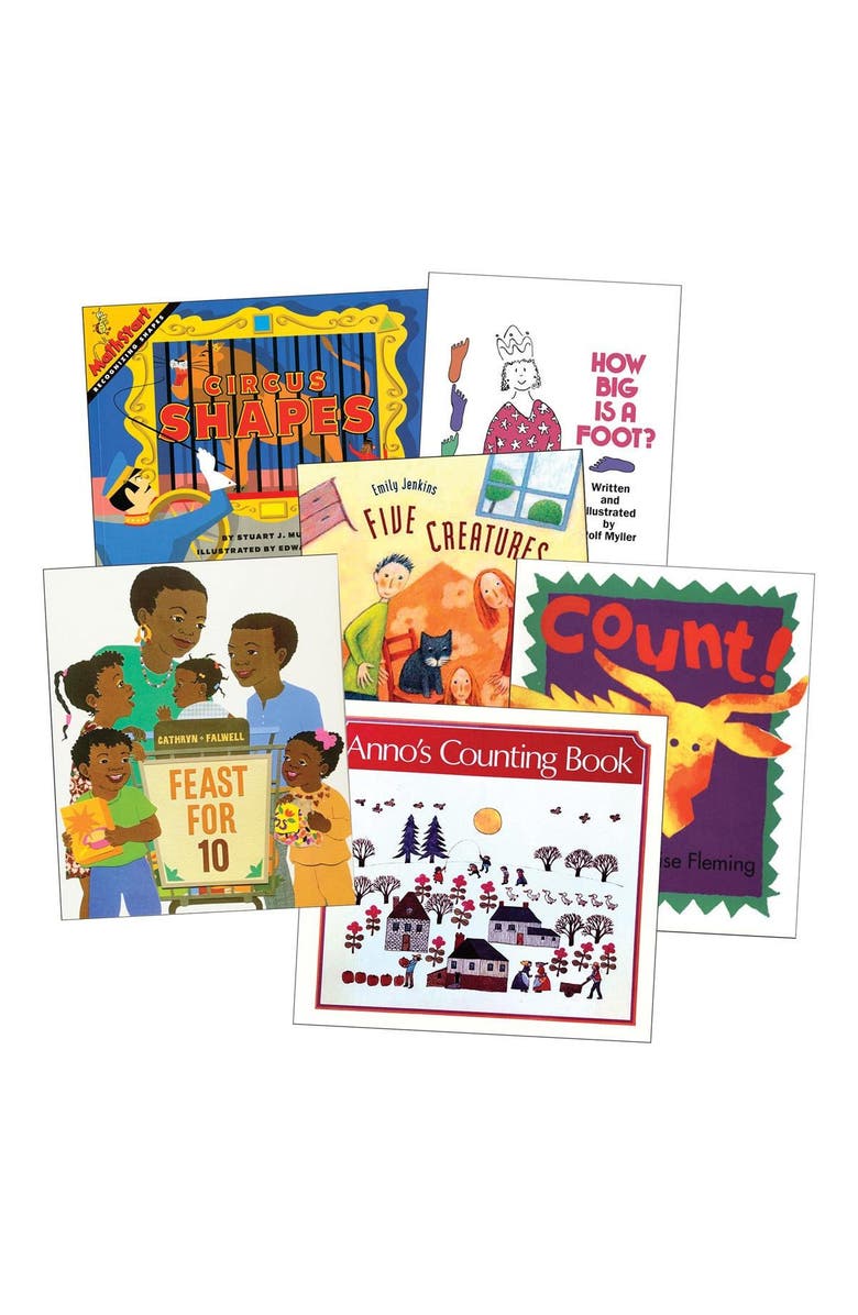 Kaplan Early Learning Company Learning About Math Books - Set of 6, Main, color, Multicolor