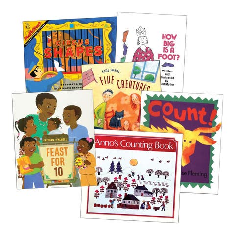 Learning About Math Books - Set of 6