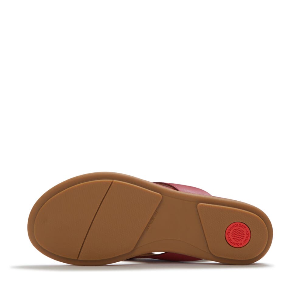 Gracie Flower Flip-Flops, Alternate, color, Burnt Berry