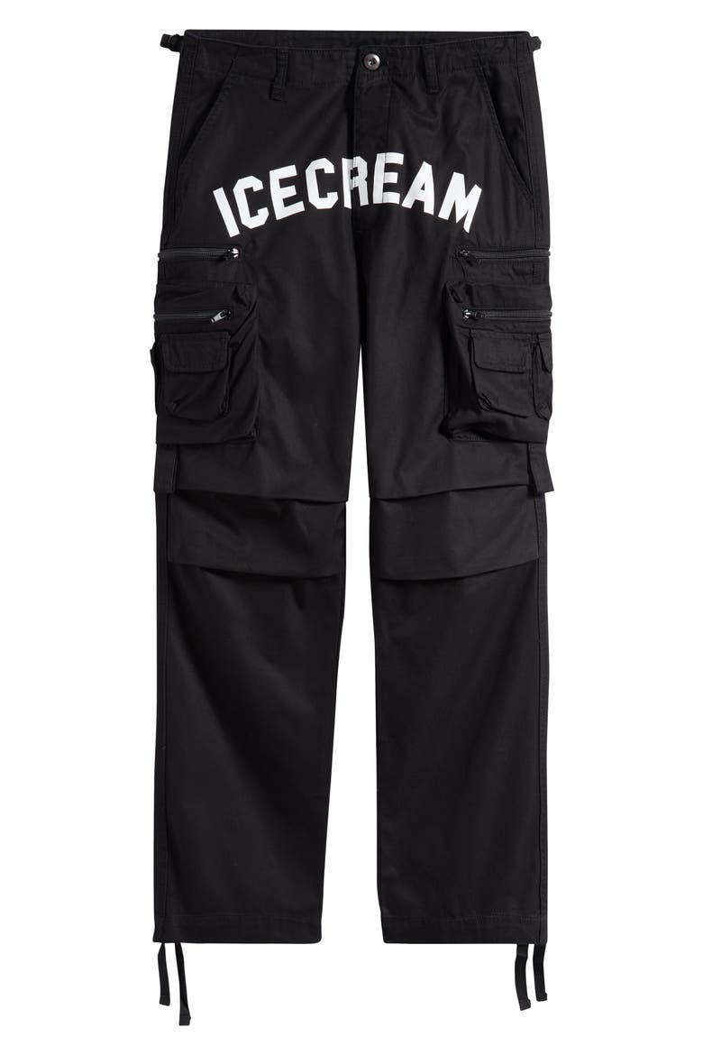 Coco Cargo Pants, Alternate, color, BLACK