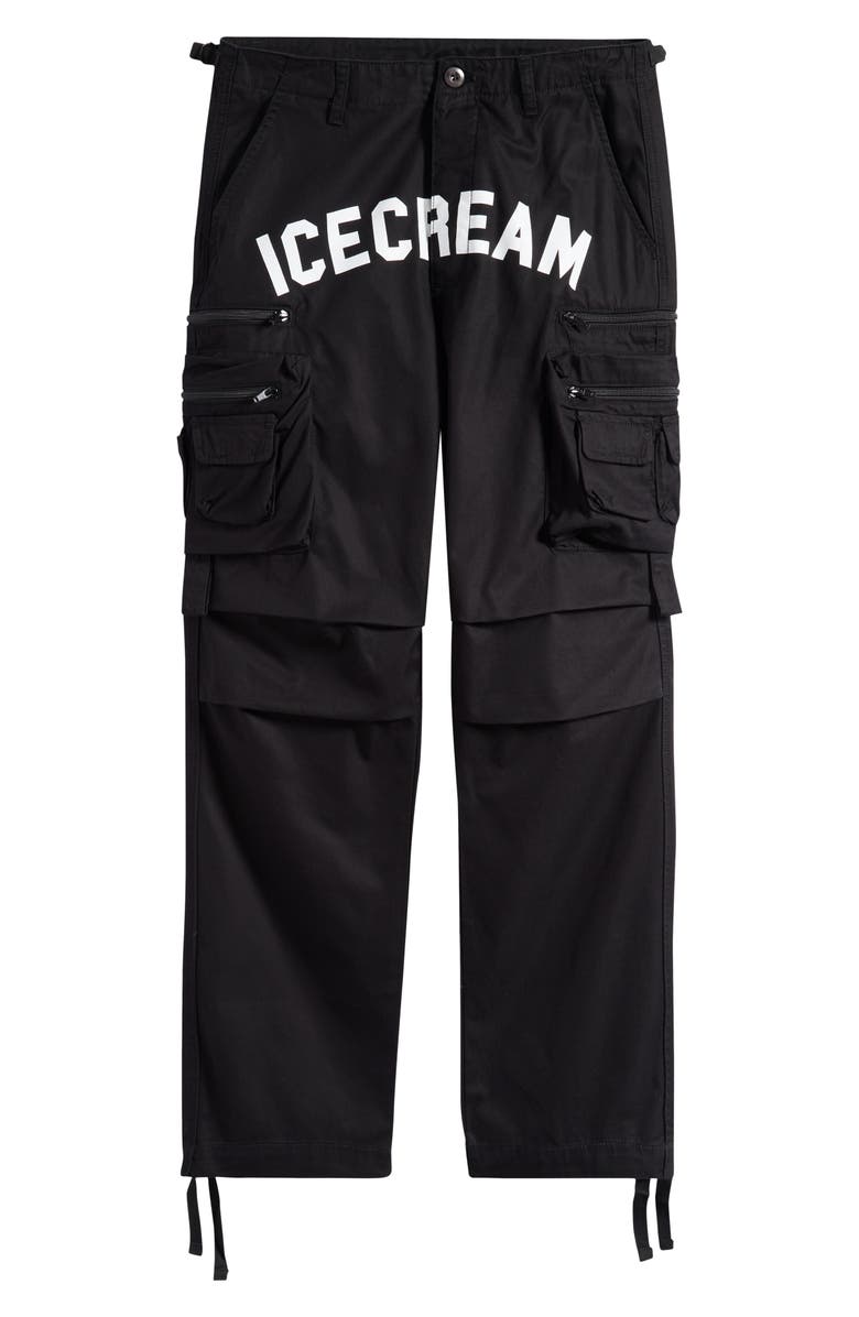 ICECREAM Coco Cargo Pants, Alternate, color, Black