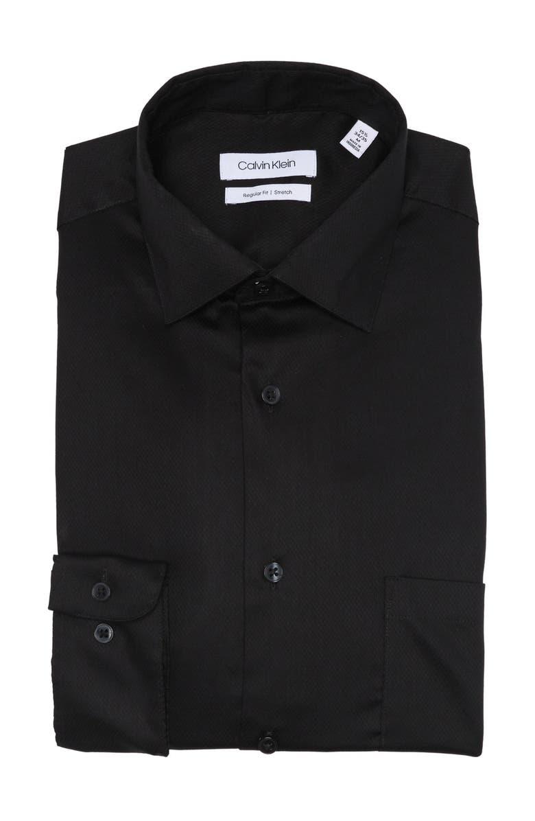 Calvin Klein Slim Fit Dress Shirt, Main, color, 
