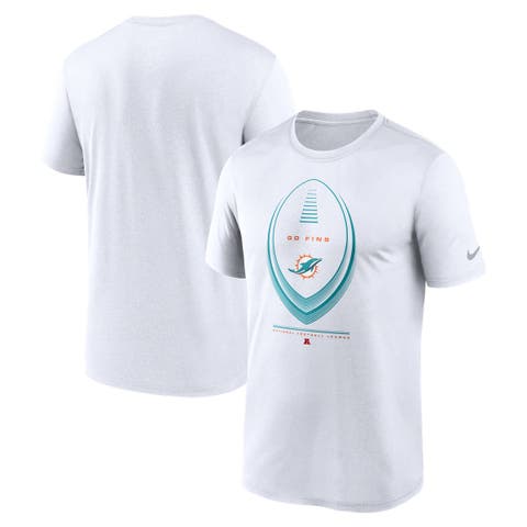 Men's Nike White Miami Dolphins Legend Icon Dri-FIT T-Shirt