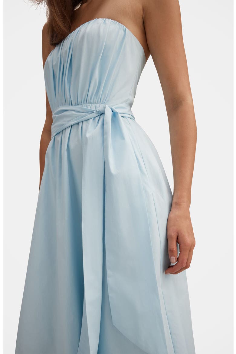 Melissa Poplin Midi Sundress, Alternate, color, SOFT BLUE