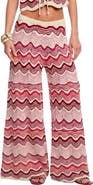 Capittana Kari Wide Leg Pointelle Cover-Up Pants