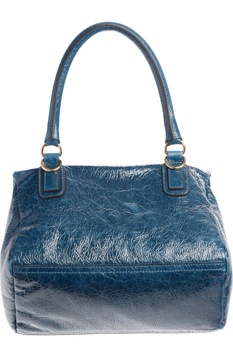 Givenchy Small Pandora Creased Patent Leather Shoulder Bag, Alternate, color,