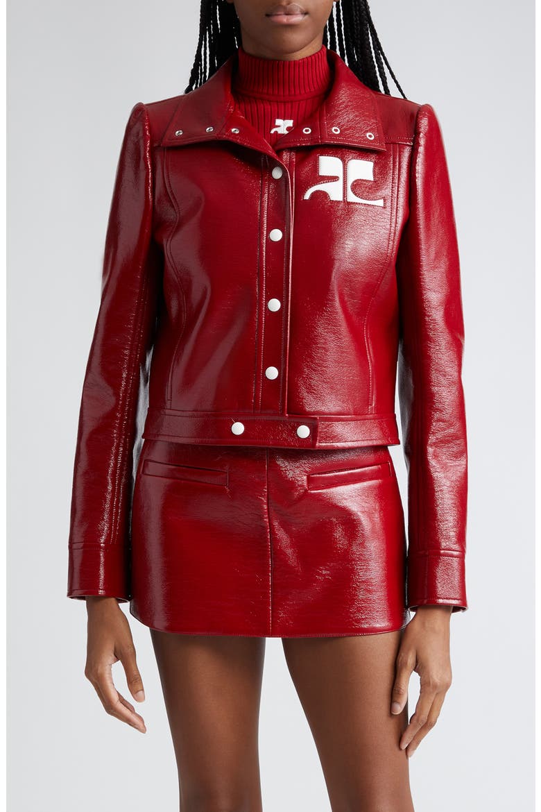 Re-Edition Vinyl Jacket, Main, color, RED