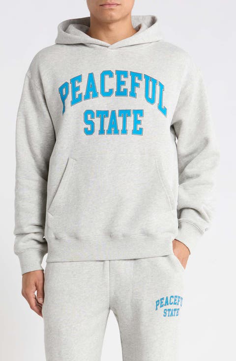 Peaceful Cotton Fleece Hoodie