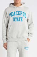 Museum of Peace & Quiet Peaceful Cotton Fleece Hoodie