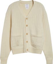 VISVIM Mohair & Cotton Blend Cardigan