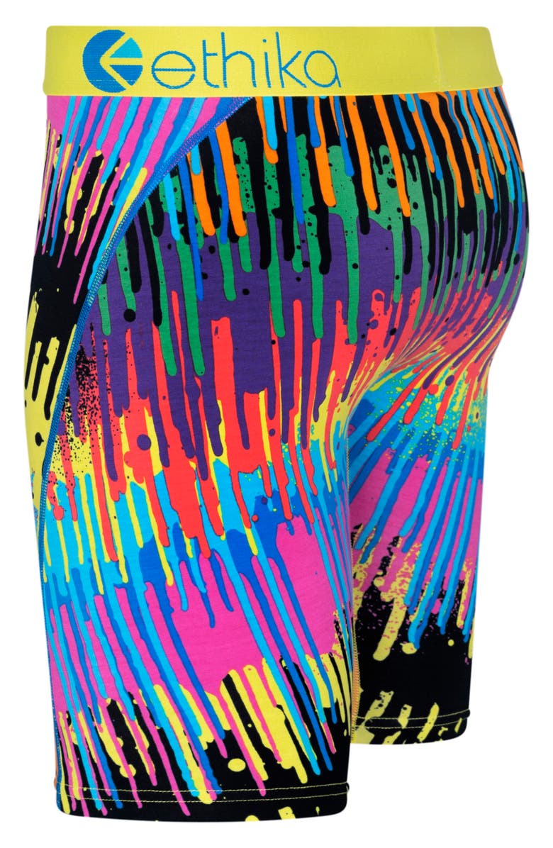 Ethika Kids' Dripped Out Boxer Briefs, Alternate, color,
