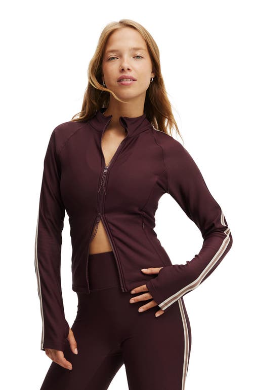 Cotton On Body Active Fleece Lined Jacket In Brown
