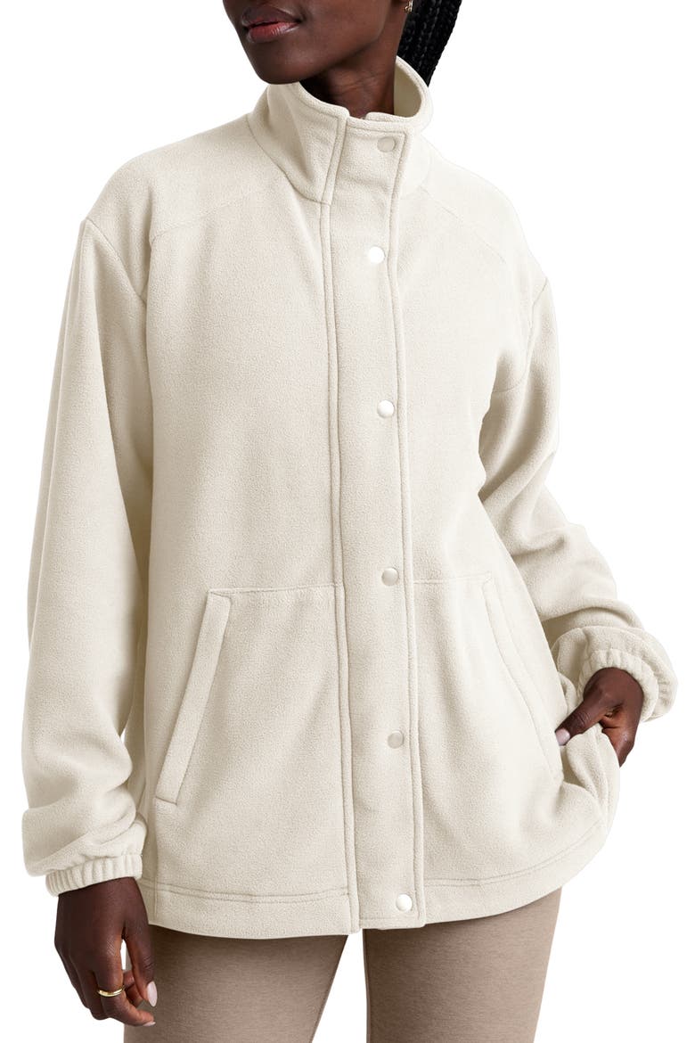 Explorer Fleece Jacket, Main, color, DOVE
