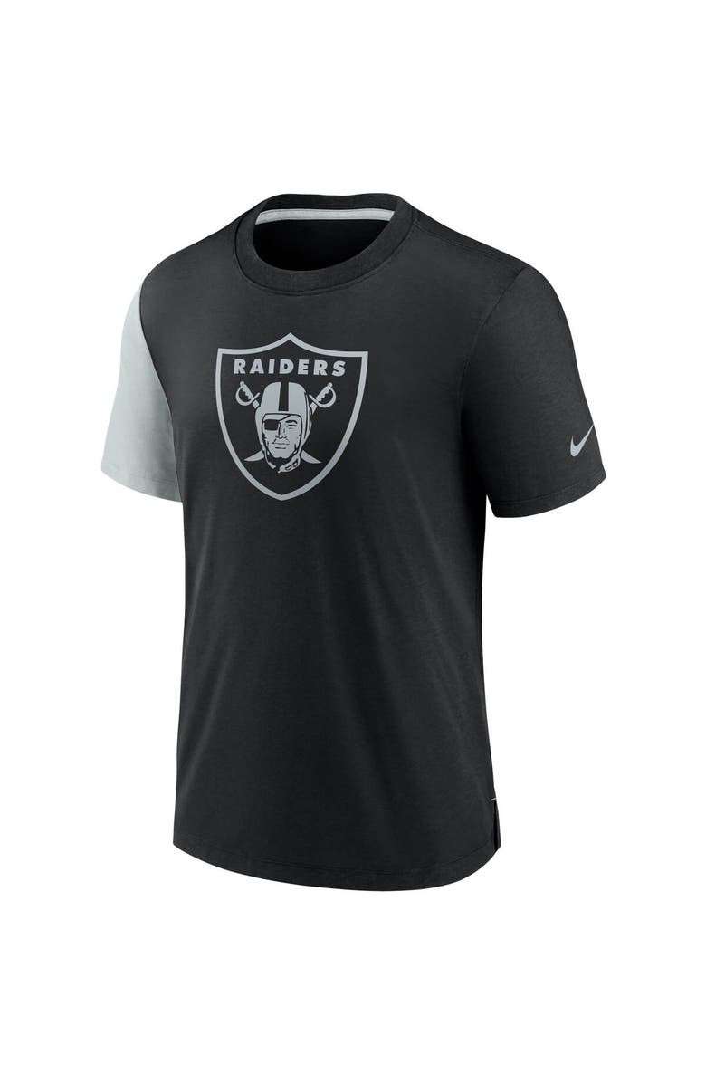 Nike Men's Nike Black/Silver Las Vegas Raiders Pop Performance T-Shirt, Alternate, color, 