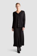 Residus Giza Button Front Jersey Cardigan