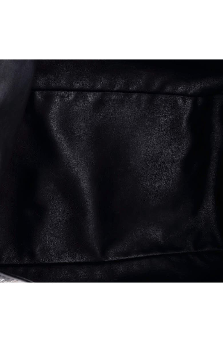 Pre-Owned Goyard Anjou Reversible Tote Coated Canvas GM, Alternate, color, Black