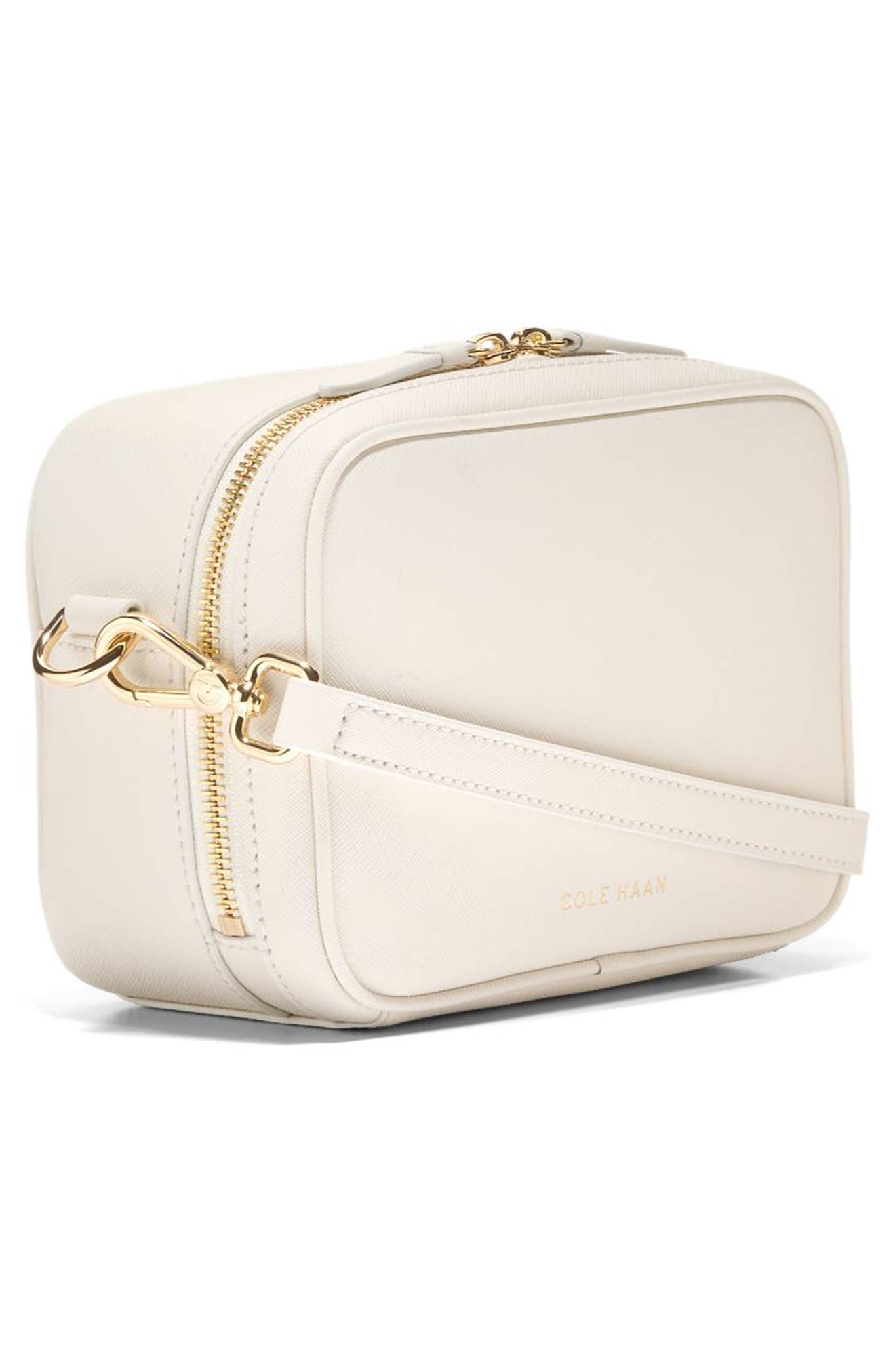 Cole Haan Go Anywhere Camera Crossbody Bag, Alternate, color, Ivory