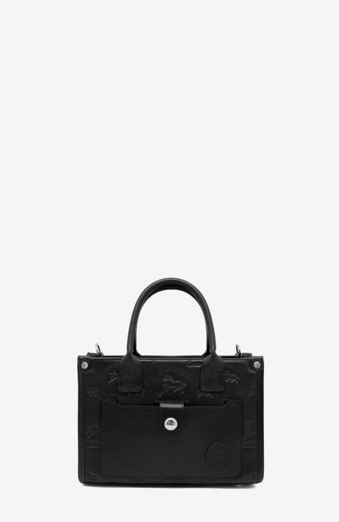 Cavalo Lusitano 524 Embossed Leather Handbag