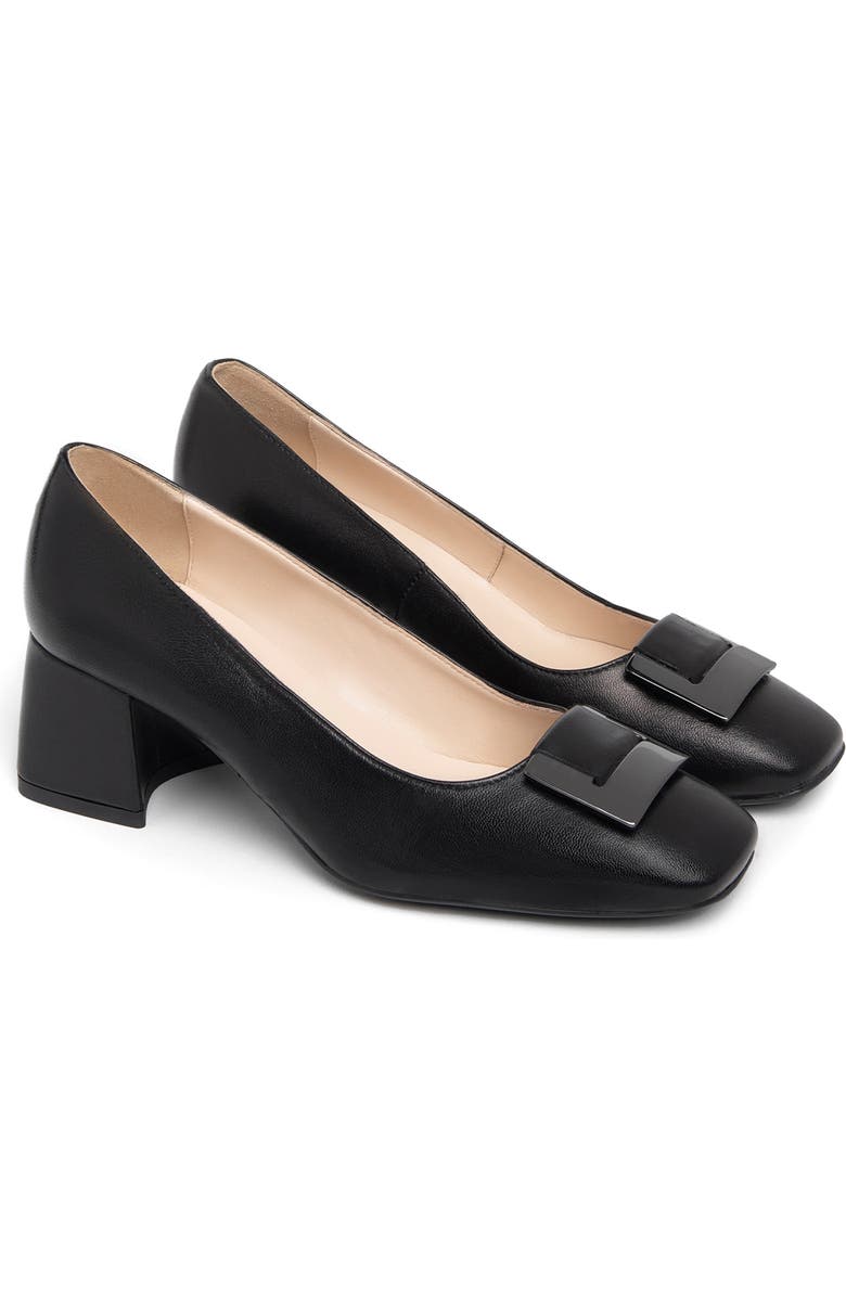 NeroGiardini Square Toe Pump, Main, color,