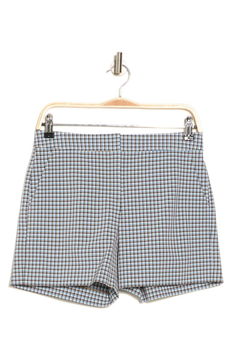Theory Lynie Check Shorts, Alternate, color, 
