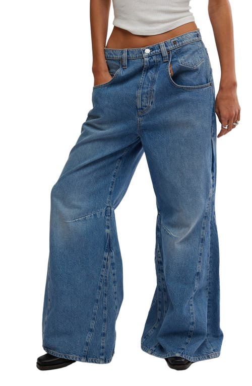 FREE PEOPLE FREE PEOPLE EDEN HIGH WAIST SLOUCHY FLARE JEANS