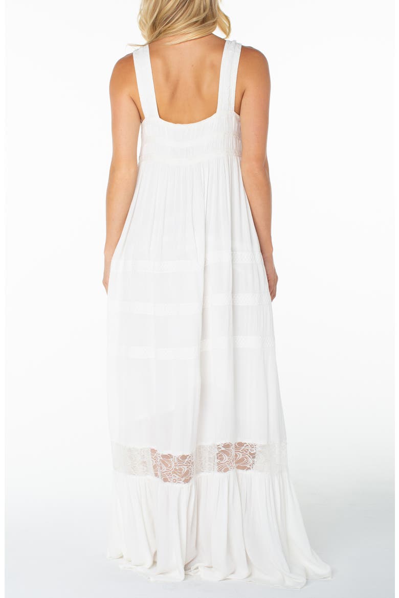 Summer Wind Maxi Dress, Alternate, color, COCONT MLK
