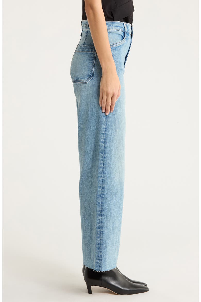 Mischa Super High Waist Wide Leg Jeans, Alternate, color, MONTEREY