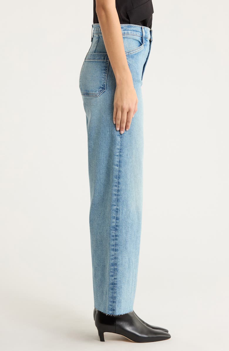 Favorite Daughter x 'Nobody Wants This' Mischa Super High Waist Wide Leg Jeans, Alternate, color, Monterey