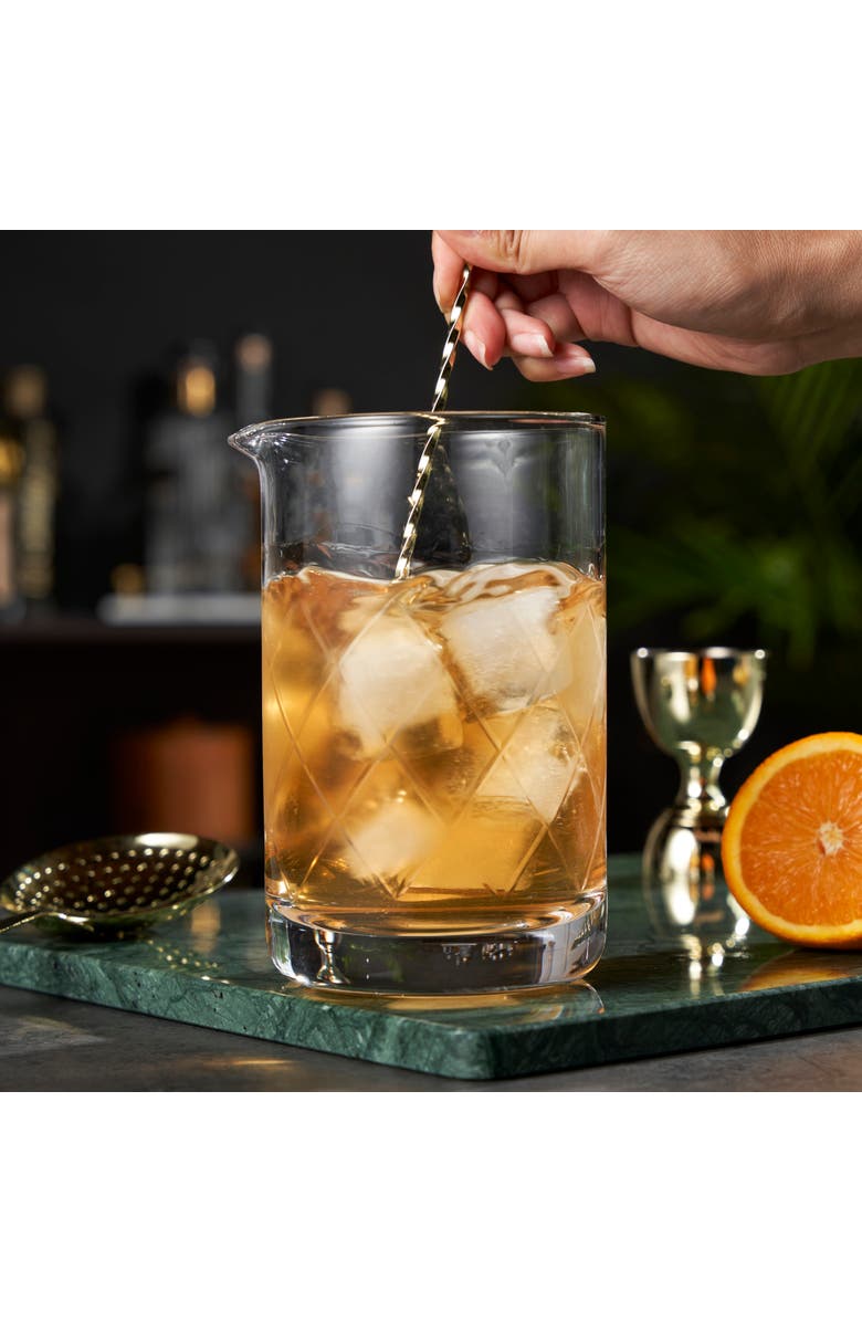 Viski Professional Crystal Extra Large Mixing Glass, Alternate, color, Clear