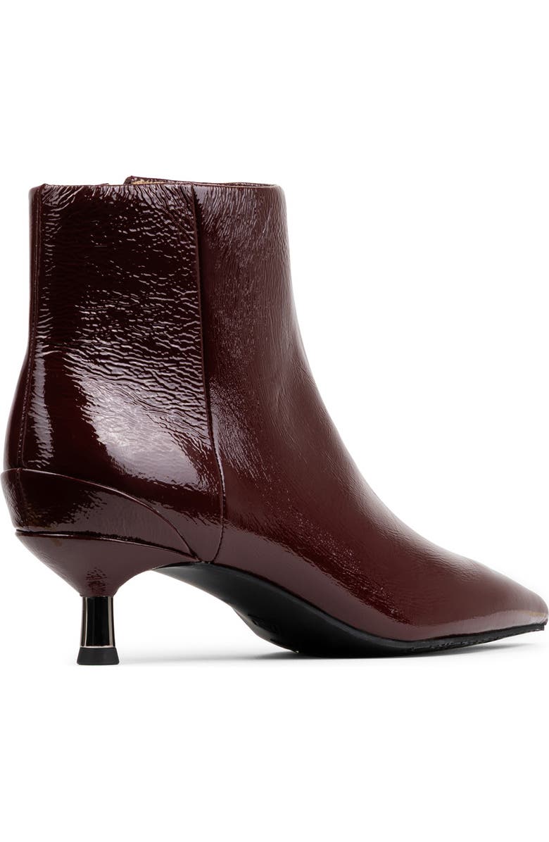 Donald Pliner Kitten Heel Pointed Toe Bootie, Alternate, color, Bordeaux