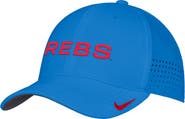 Nike Men's Nike Blue Ole Miss Rebels 2026 On-Field AeroBill SwooshFlex Dri-FIT Hat