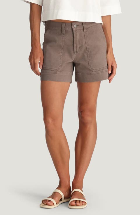 Folly Stretch Cotton Twill Shorts