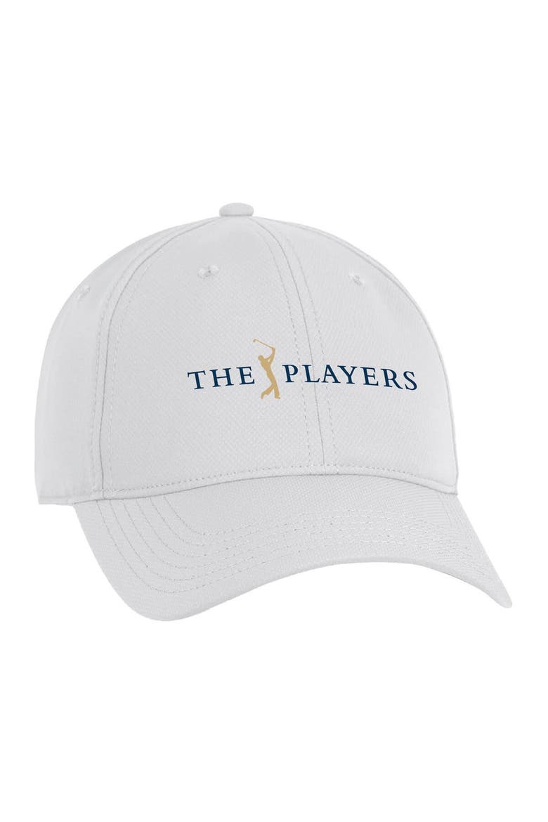 Men's THE PLAYERS  Ahead White  Frio Adjustable Hat, Alternate, color, White