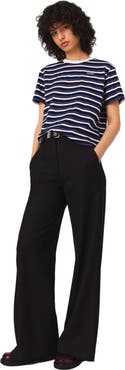 maje Suit trousers with pintucks