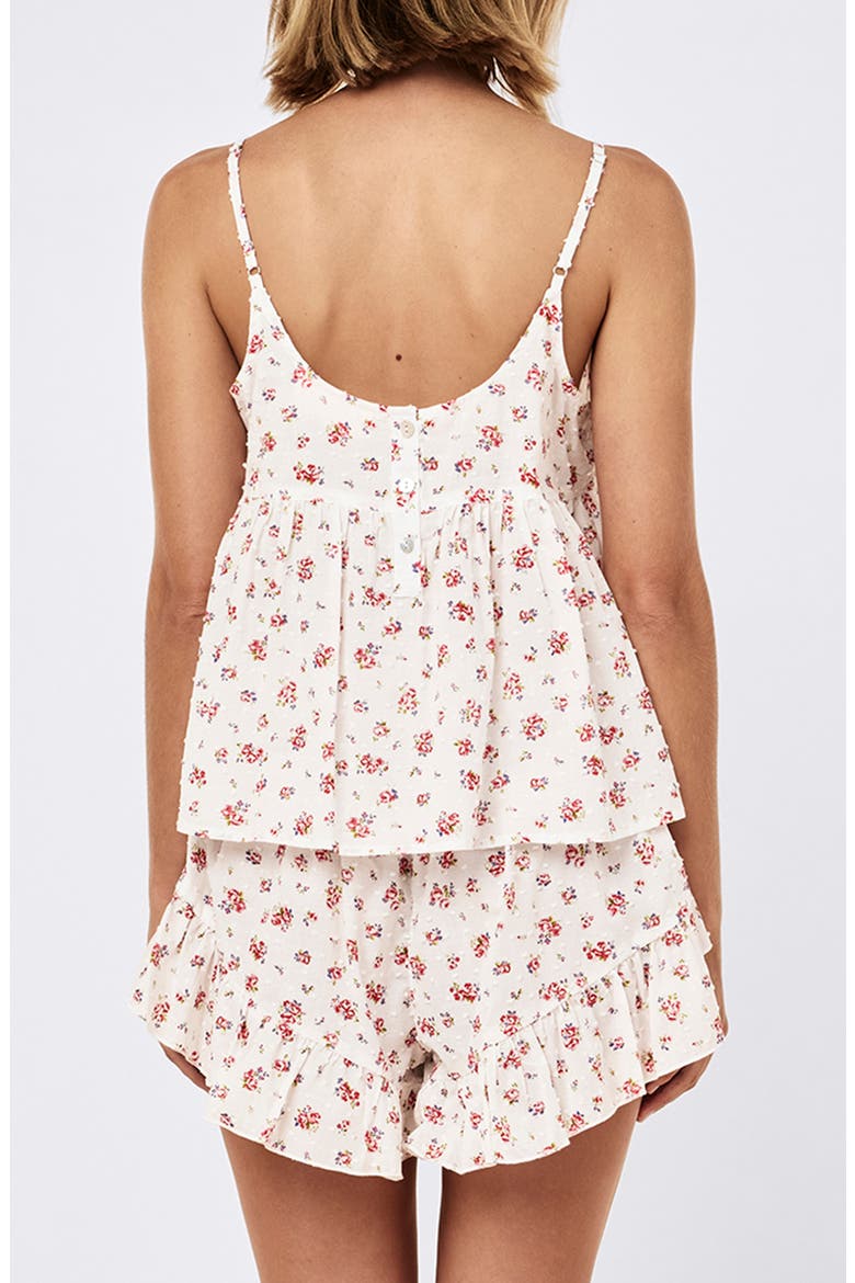 Swiss Dot Cotton Short Pajamas, Alternate, color, POSY FLORAL