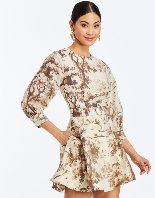 Mestiza New York Rhonda Convertible Midi Dress In Neutral