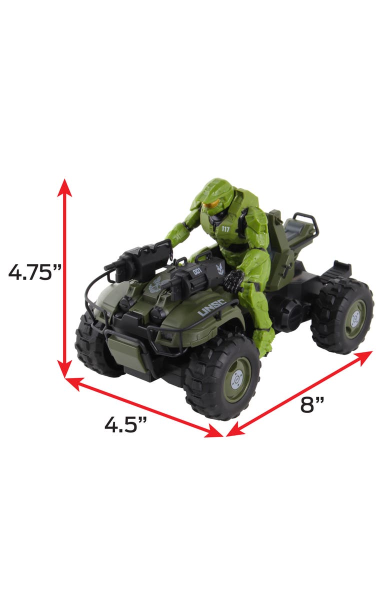 HALO Infinite Gungoose & Master Chief 2.4 GHz Radio Control Vehicle, Alternate, color, Multicolored