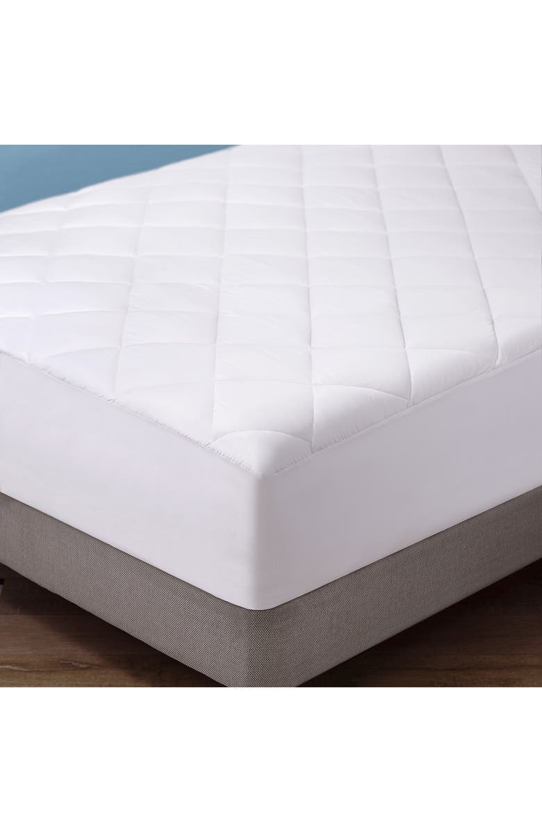 Allied Home Sweet Slumber Mattress Pad, Alternate, color, White