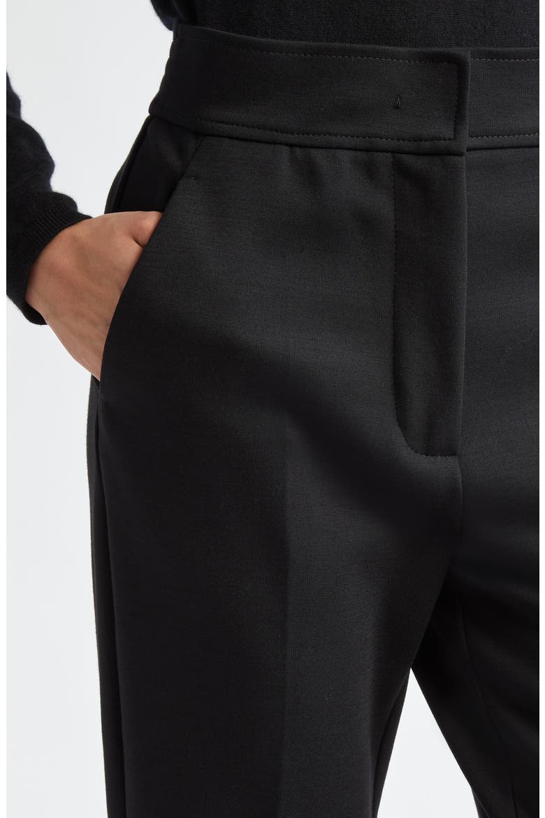 Yana Jersey Flare Leg Pants, Alternate, color, BLACK