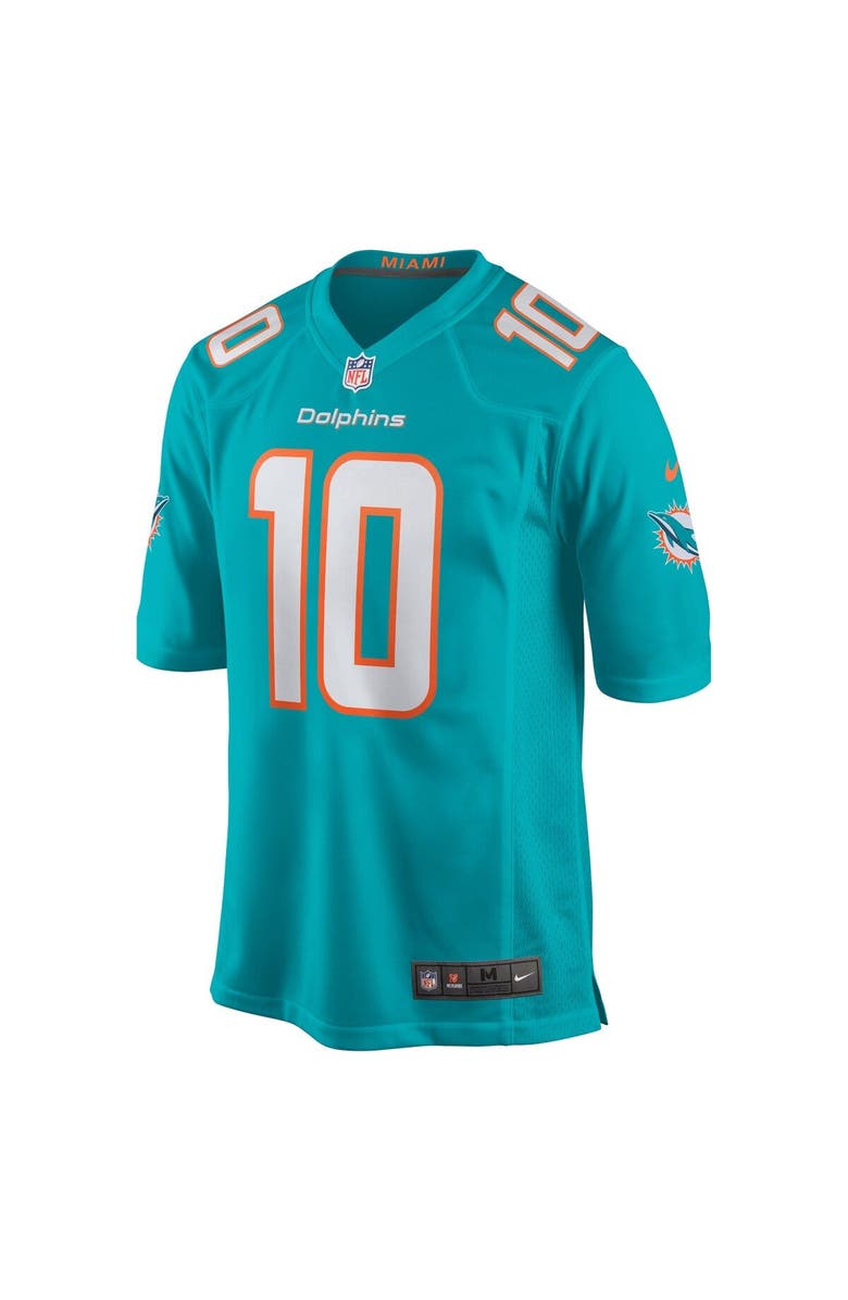 Nike Youth Nike Tyreek Hill Aqua Miami Dolphins Game Jersey, Alternate, color, Aqua