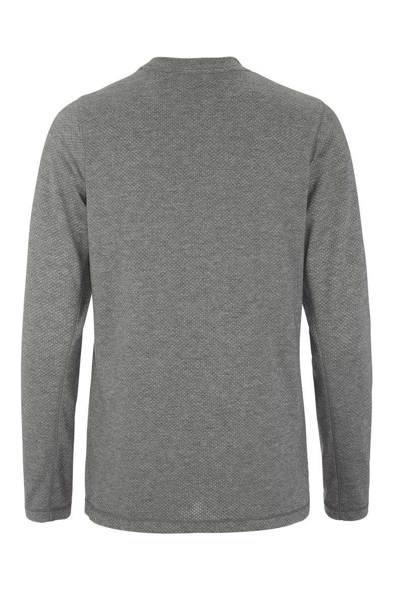 Thermal T-Shirt, Alternate, color, DARK GREY MELANGE